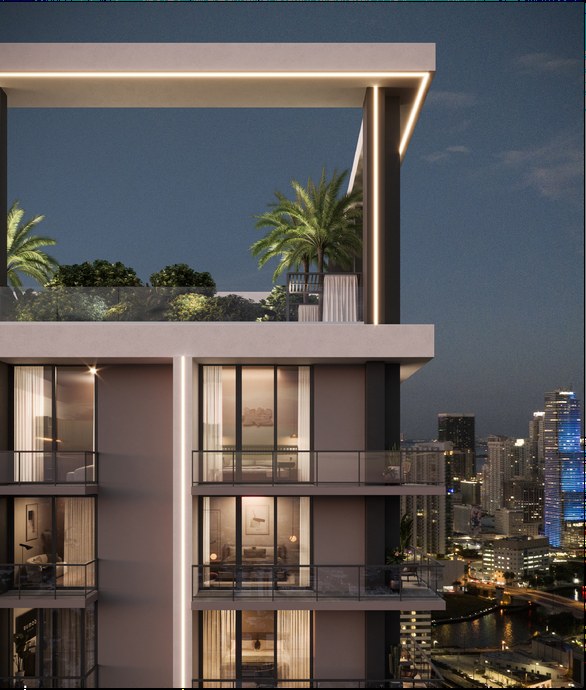Torre do House of Wellness em Brickell