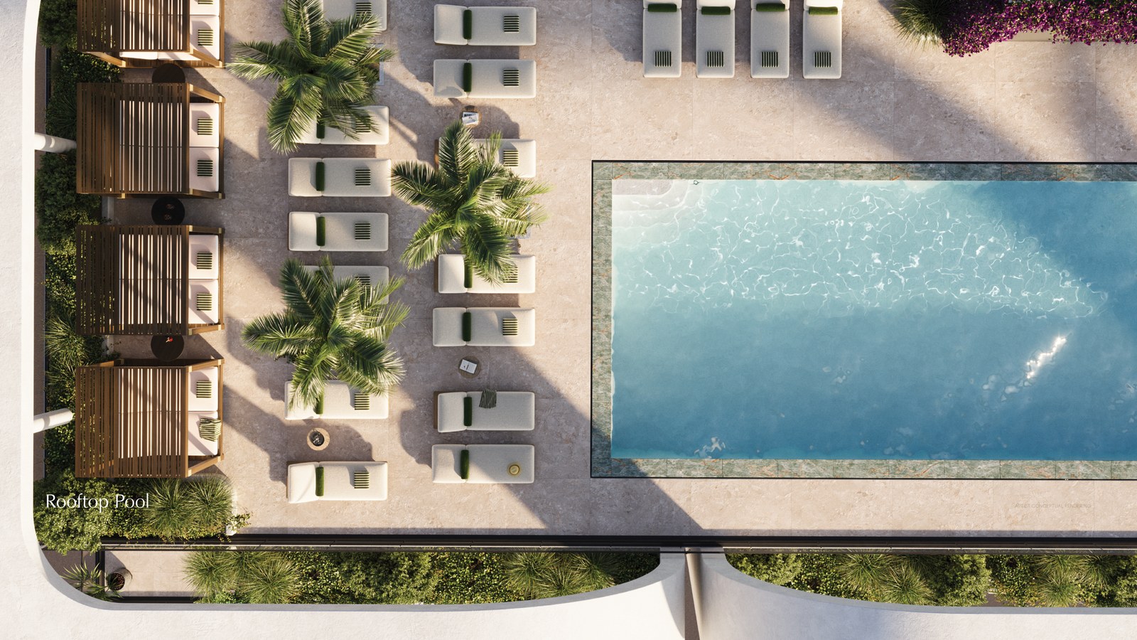 House of Wellness Brickell — rooftop com piscina